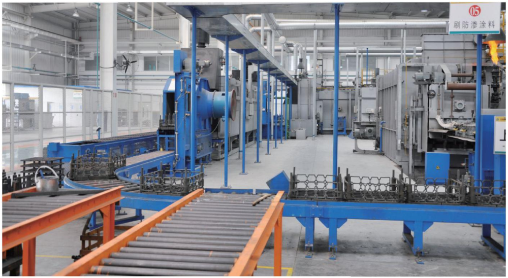 Проходные толкательные печи