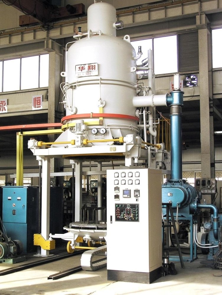 Вакуумные вертикальные печи для отжига