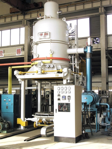 Вакуумные вертикальные печи для отжига