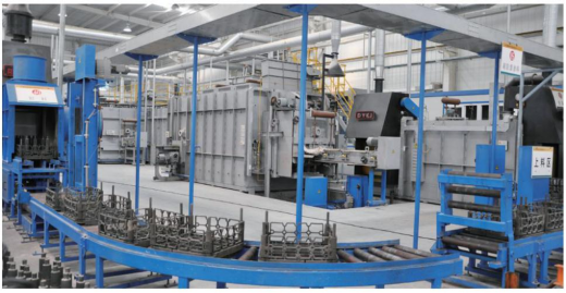 Проходные толкательные печи